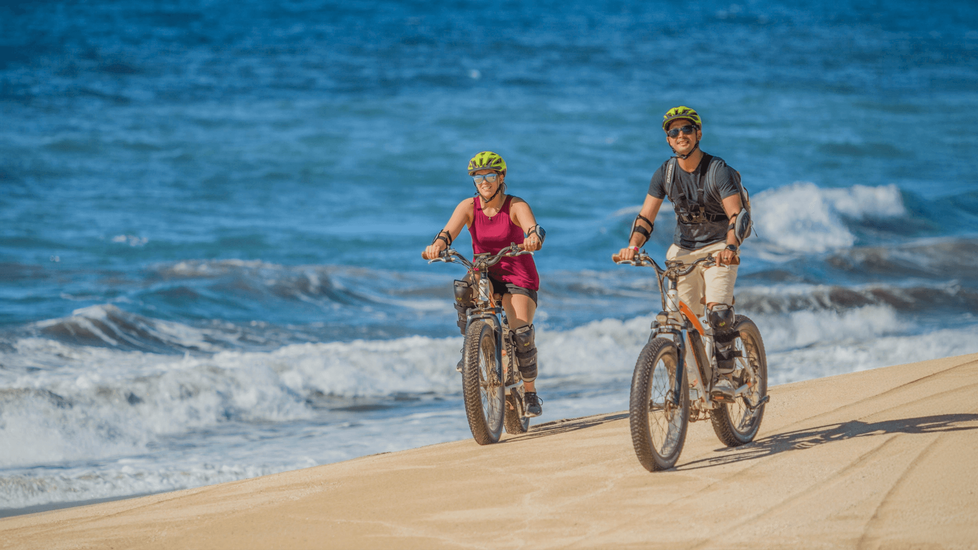 Electric Biking Beach and Desert Adventure